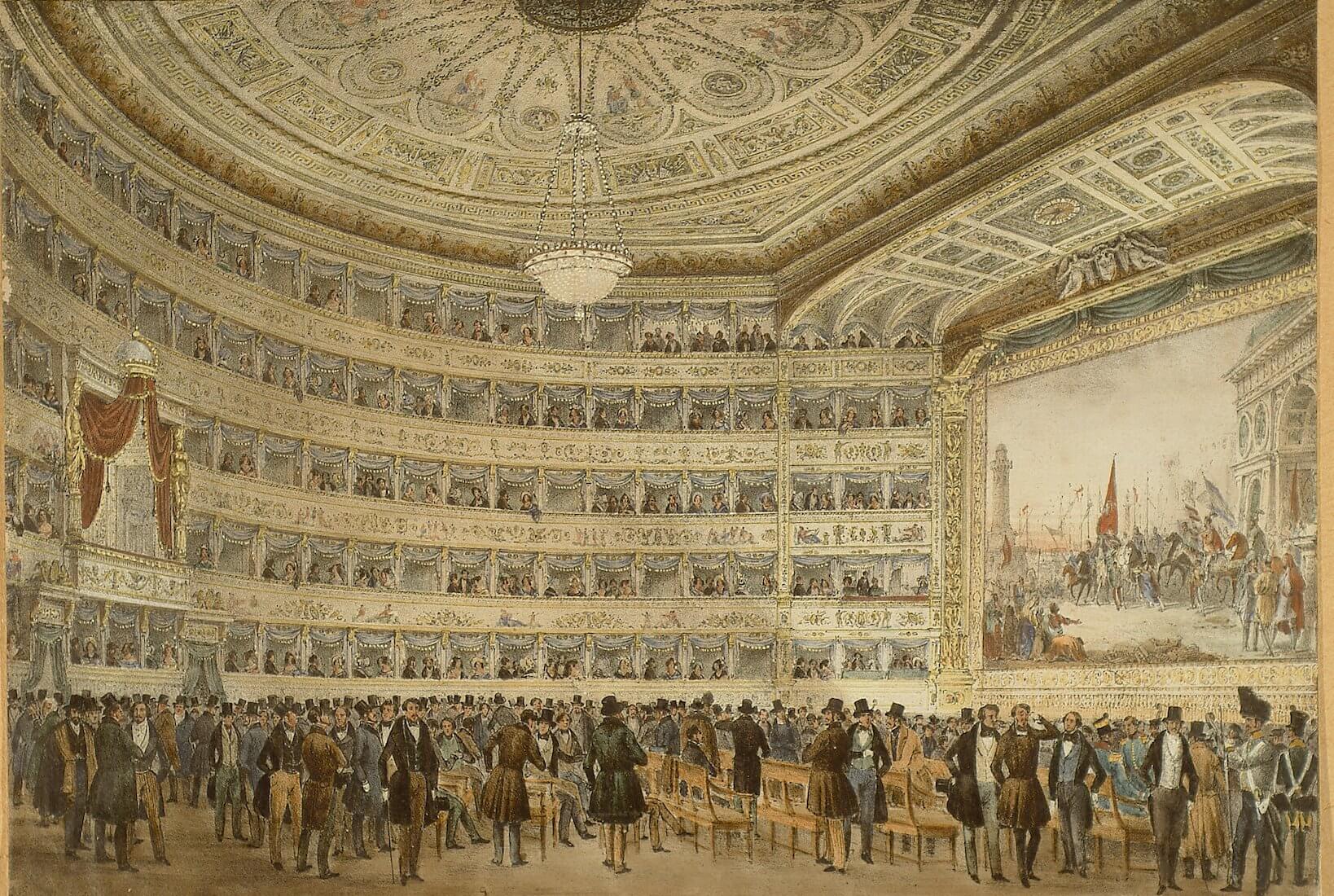 Nei palchi e sulle sedie. Il teatro musicale nella società italiana dell’Ottocento